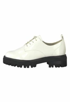Tamaris Sportieve Veterschoenen - Ivory Patent