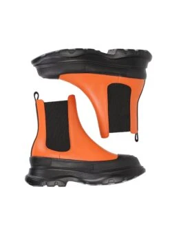 Korte Laarzen - Orange 14 Korte Laarzen - Orange -Kleding Discount Winkel efa16cb75eb54ead991cba768ae8469c