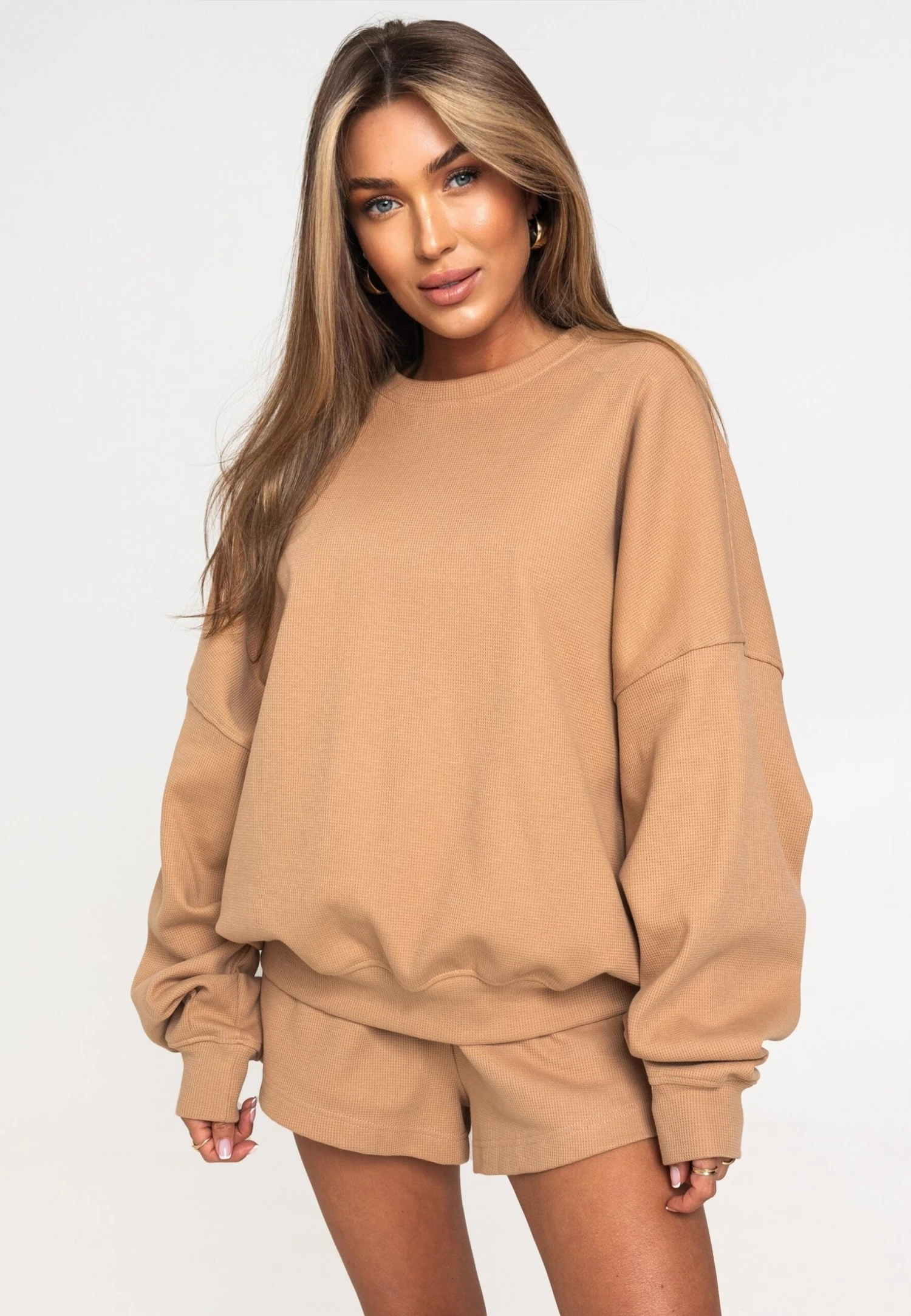 Serina Set - Trainingspak - Beige 4 Serina Set - Trainingspak - Beige - Afbeelding 4