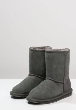 EMU Australia Stinger Lo - Snowboots- Charcoal (Grau) -Kleding Discount Winkel f182a15b4e2f47bea8749607f1190921
