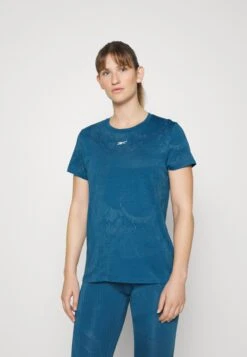 Reebok Burnout - Sport T-Shirt - Steely Blue