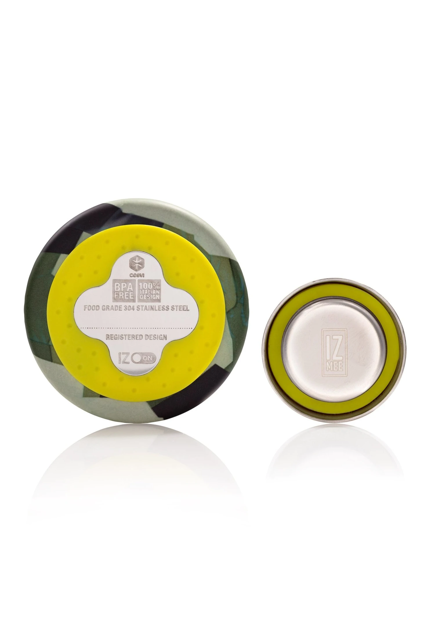 Izmee - Thermal Bottle 510 Ml - Bidon - GraphicJungle Army 3 Izmee - Thermal Bottle 510 Ml - Bidon - GraphicJungle Army - Afbeelding 3