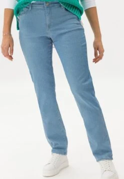 BRAX Mary Planet Scan - Straight Leg Jeans - Lblue