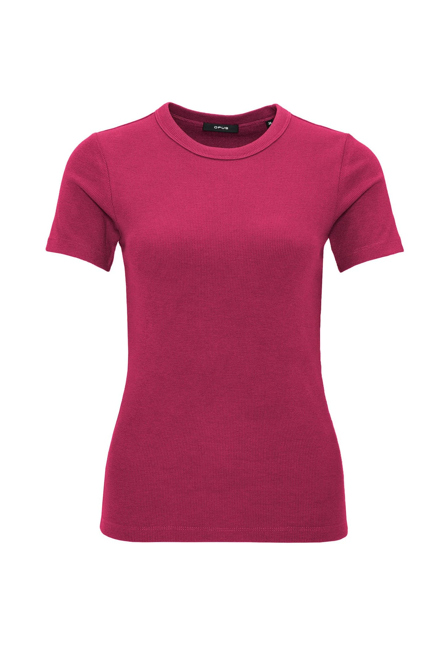 OPUS Samuna - T-Shirt Basic - Bright Berry 5 OPUS Samuna - T-Shirt Basic - Bright Berry - Afbeelding 5