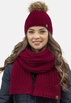 Muts - Maroon -Kleding Discount Winkel f53111de81e145979c7ecf90eba30e57