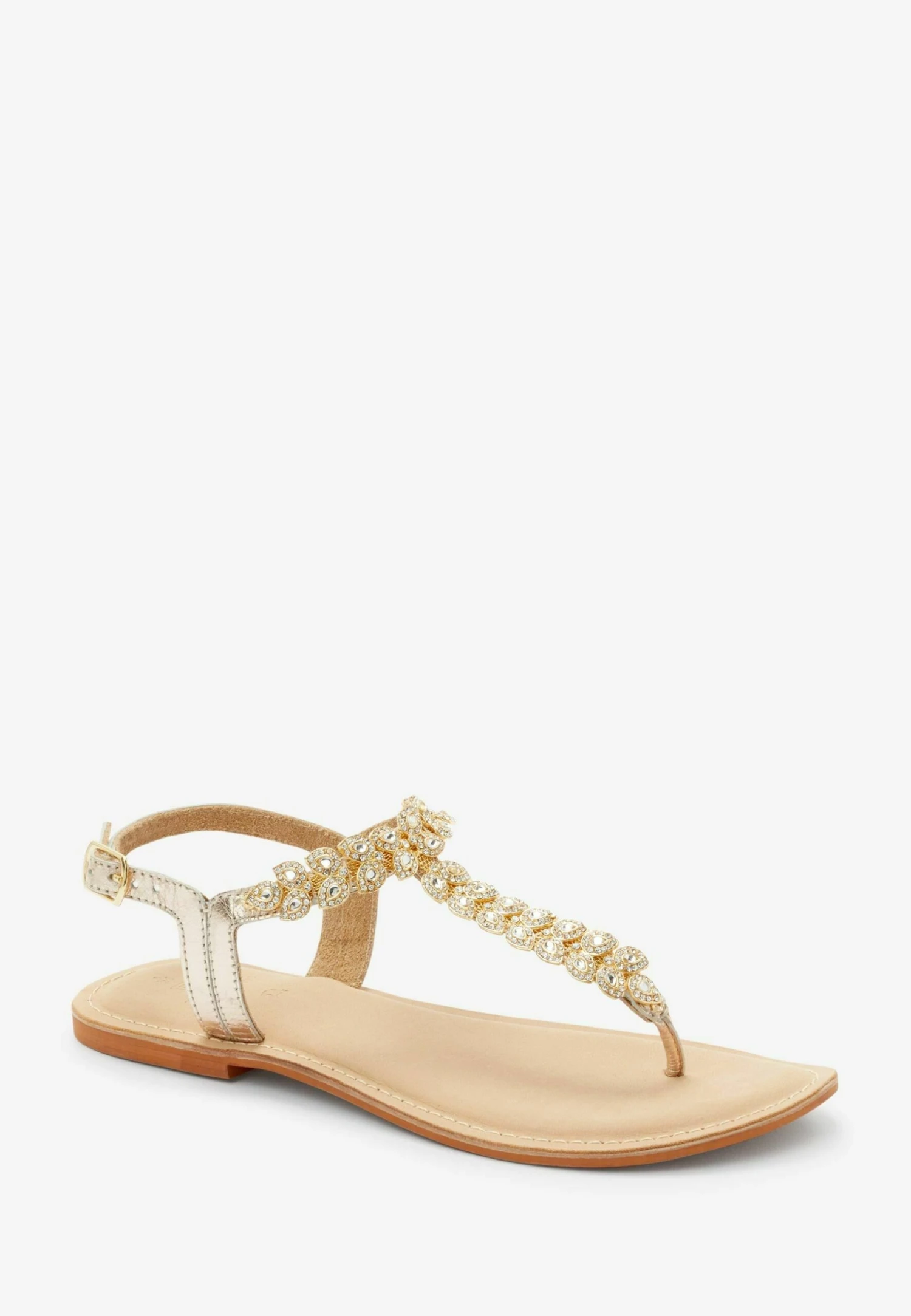 Next Forever Comfort - Teensandalen - Gold 2 Next Forever Comfort - Teensandalen - Gold - Afbeelding 2