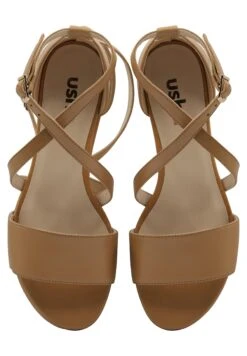 Usha Vernole - Sandalen - Beige -Kleding Discount Winkel f6ea5af2f6684517a3dbc24be3ecee08