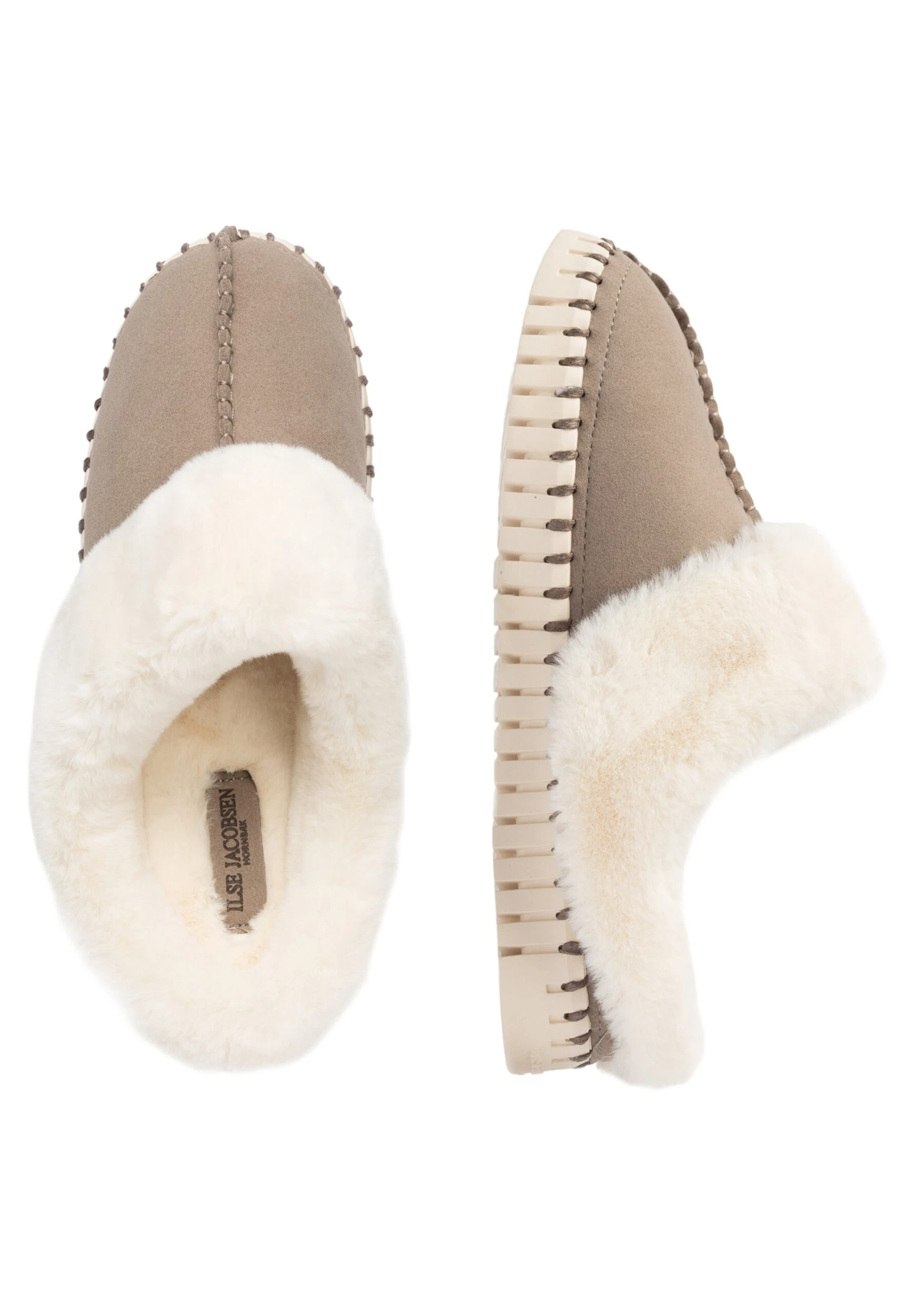 ILSE JACOBSEN Tulip- Pantoffels - Taupe 3 ILSE JACOBSEN Tulip- Pantoffels - Taupe - Afbeelding 3