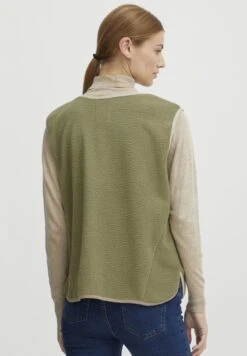 OXMO Bodywarmer - Oil Green -Kleding Discount Winkel fa9739cde0a94492b0708a403e5e8f48