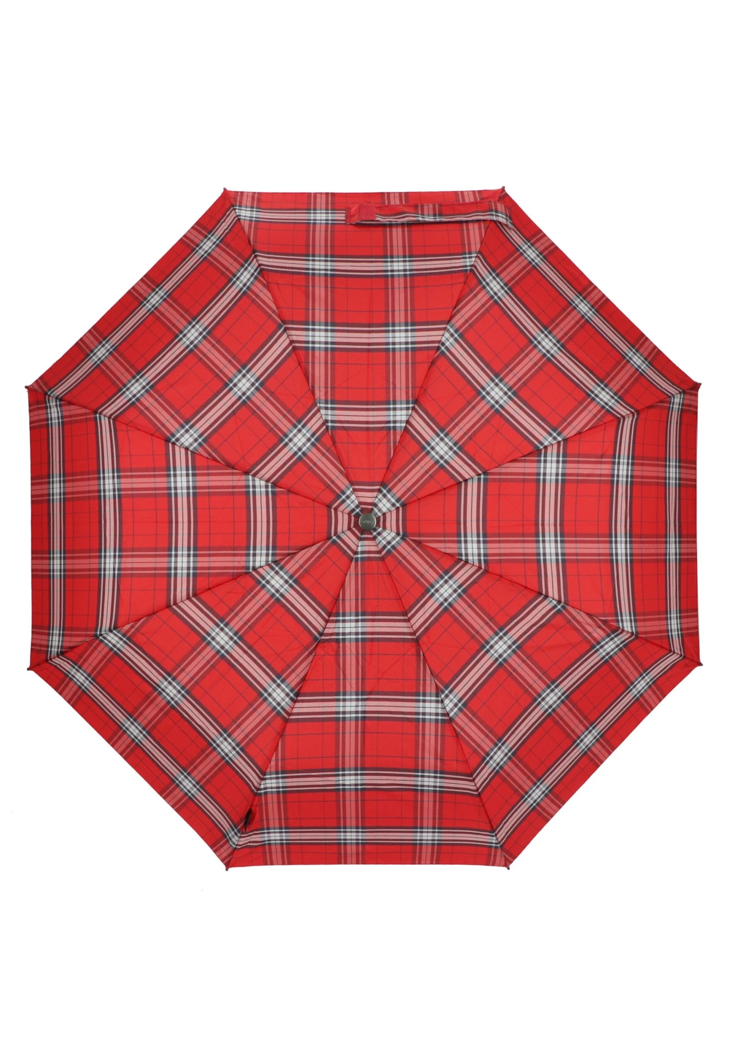 KNIRPS Medium Duomatic - Paraplu - Check Red Navy 2 KNIRPS Medium Duomatic - Paraplu - Check Red Navy - Afbeelding 2