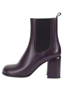 Chelsea - Enkellaarsjes Met Hoge Hak - Purple -Kleding Discount Winkel fb0bad1846ab465598f7e7380d60b6be