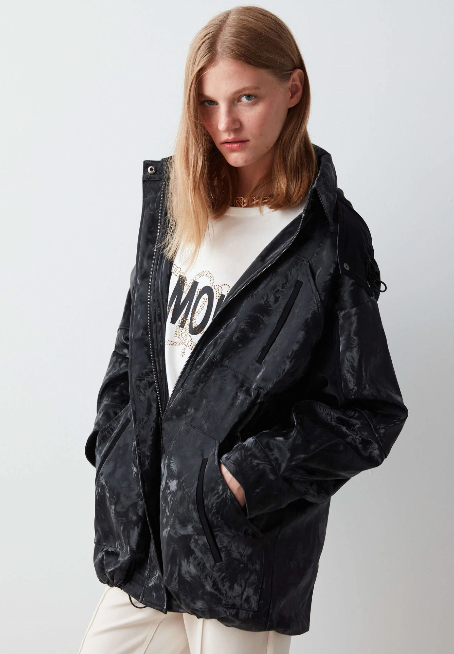 Ipekyol Technical - Parka - Black 1 Ipekyol Technical - Parka - Black