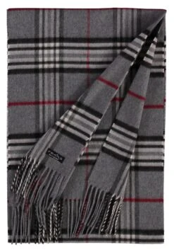 FRAAS Cashmink Mit Karomuster - Sjaal - Mid Grey -Kleding Discount Winkel fedbc5c208684f18bc08cd93d0a46d97