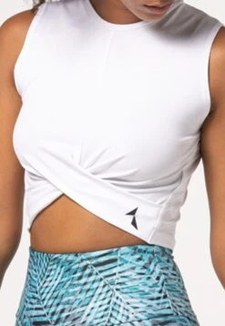 Gaia Sleevless- Top - White -Kleding Discount Winkel 15aec435728b448b8286690377f3d8e3