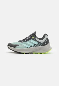 Adidas TERREX Terrex Soulstride Flow Gtx - Outdoorschoenen - Silver/Semi Flash Aqua/Lucid Lemon