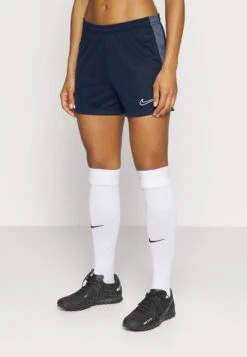 Nike Performance Academy Short Branded - Korte Broeken - Obsidian/Diffused Blue/White