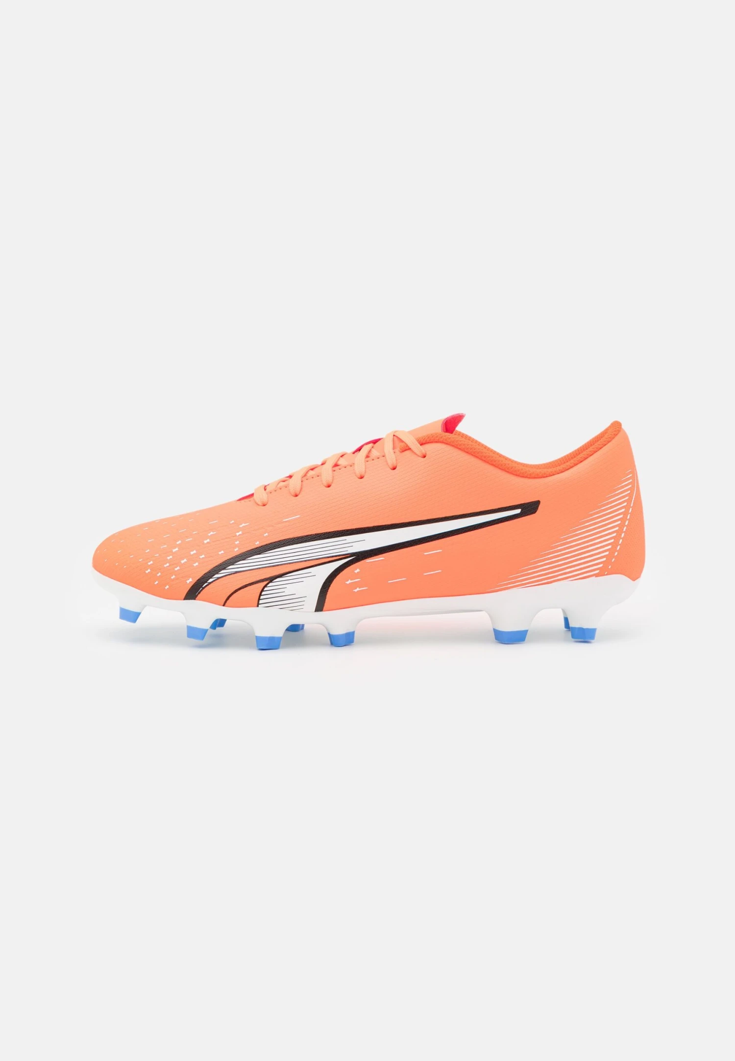 Puma Ultra Play Fg/Ag- Voetbalschoenen Met Kunststof Noppen - Ultra Orange/White/Blue Glimmer 1 Puma Ultra Play Fg/Ag- Voetbalschoenen Met Kunststof Noppen - Ultra Orange/White/Blue Glimmer