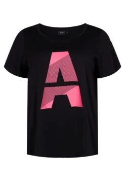 Mit Print - T-Shirt Print - Black W/Pink A -Kleding Discount Winkel 497b60fa5f254658aa4ee07126c372a4