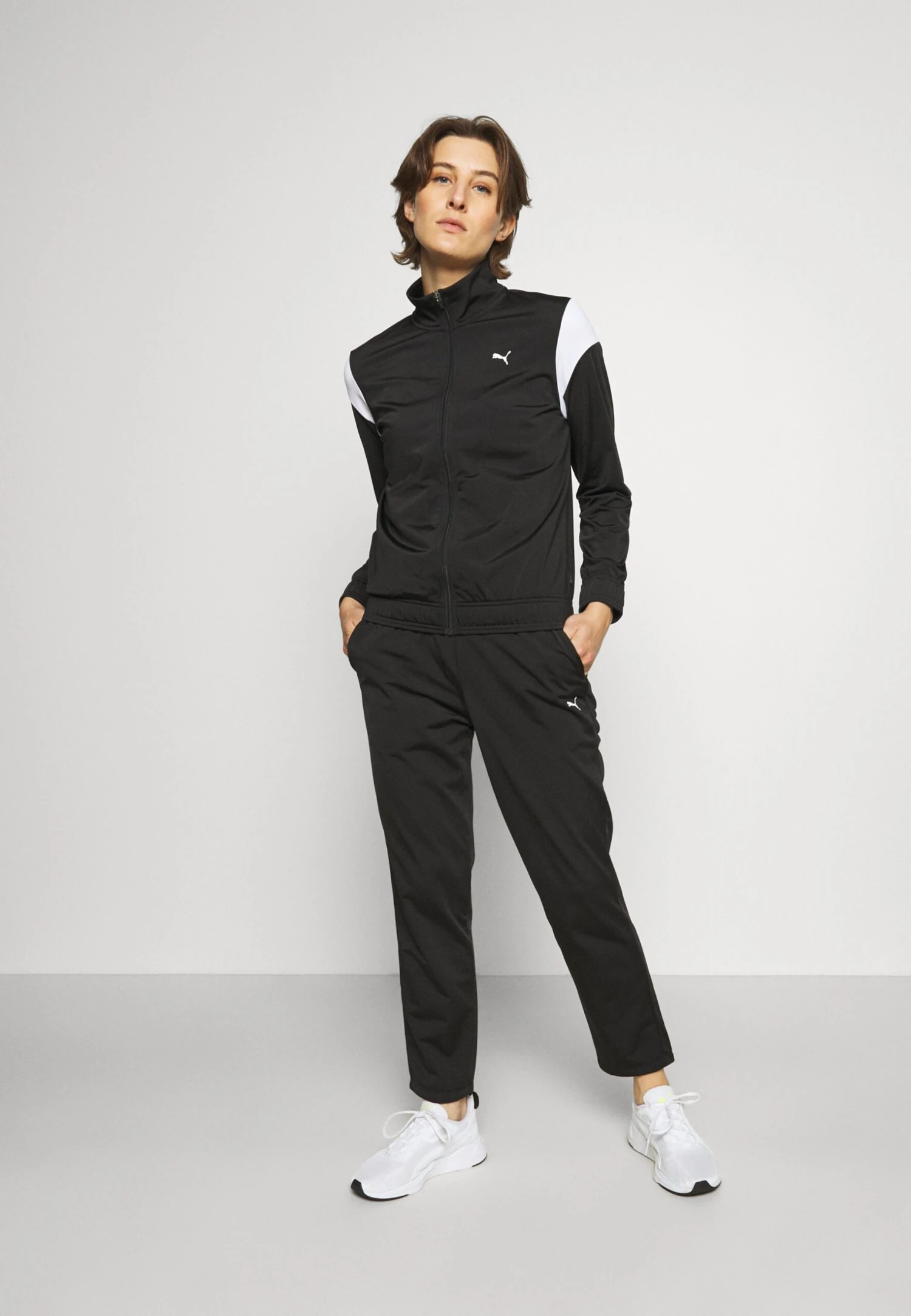 Puma Classic Tricot Suit - Trainingspak - Black 1 Puma Classic Tricot Suit - Trainingspak - Black