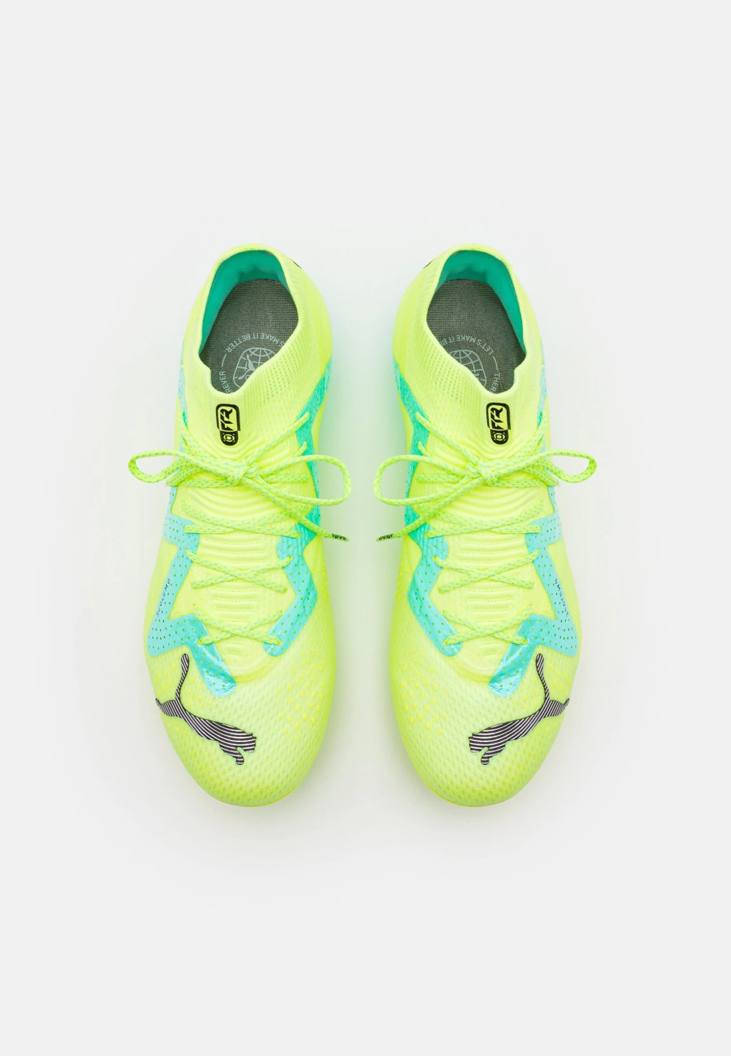 Puma Future Ultimate Fg/Ag - Voetbalschoenen Met Kunststof Noppen - Fast Yellow/Black Electric/Peppermint 4 Puma Future Ultimate Fg/Ag - Voetbalschoenen Met Kunststof Noppen - Fast Yellow/Black Electric/Peppermint - Afbeelding 4