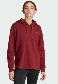 Adidas TERREX Logo- Sweater - Shadow Red