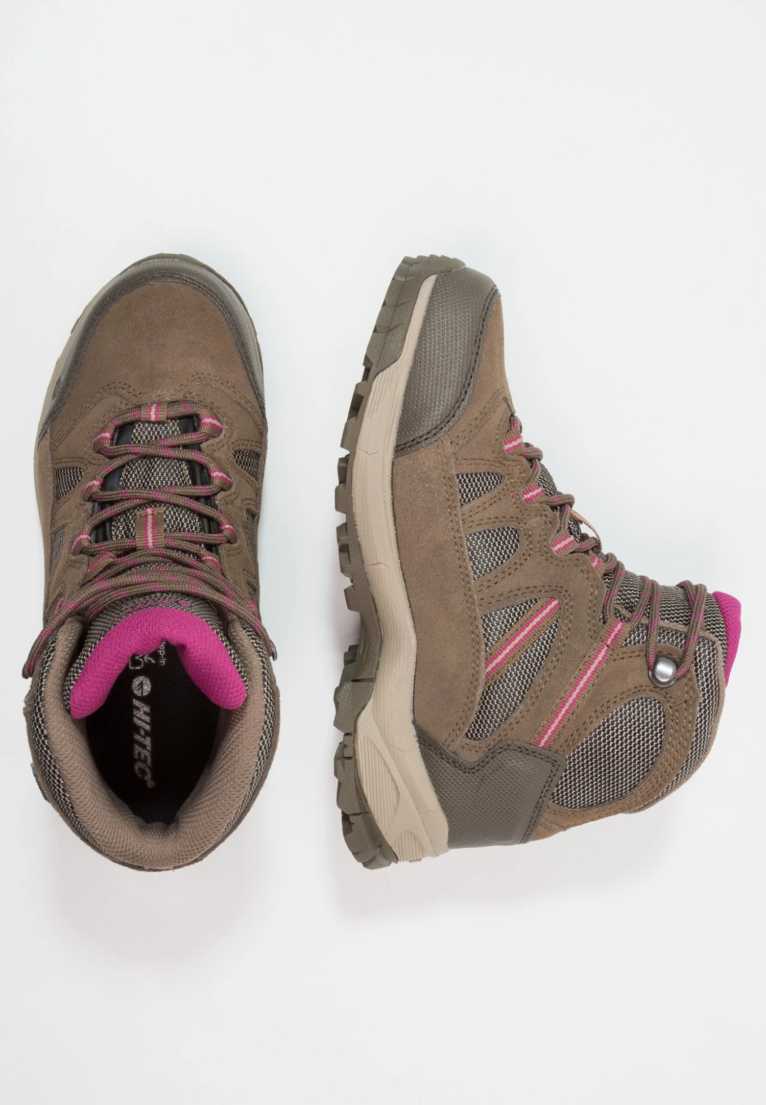 Hi-Tec Bandera Lite Mid Wp Womens - Outdoorschoenen - Taupe/Dune/Boysenberry 2 Hi-Tec Bandera Lite Mid Wp Womens - Outdoorschoenen - Taupe/Dune/Boysenberry - Afbeelding 2