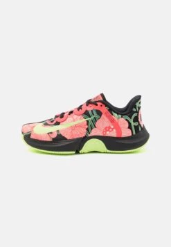 Nike Performance Zoom Gp Turbo Hc Osaka Prm - Tennisschoenen Voor Alle Ondergronden - Black/Barely Volt/Hot Punch/Pink Bloom