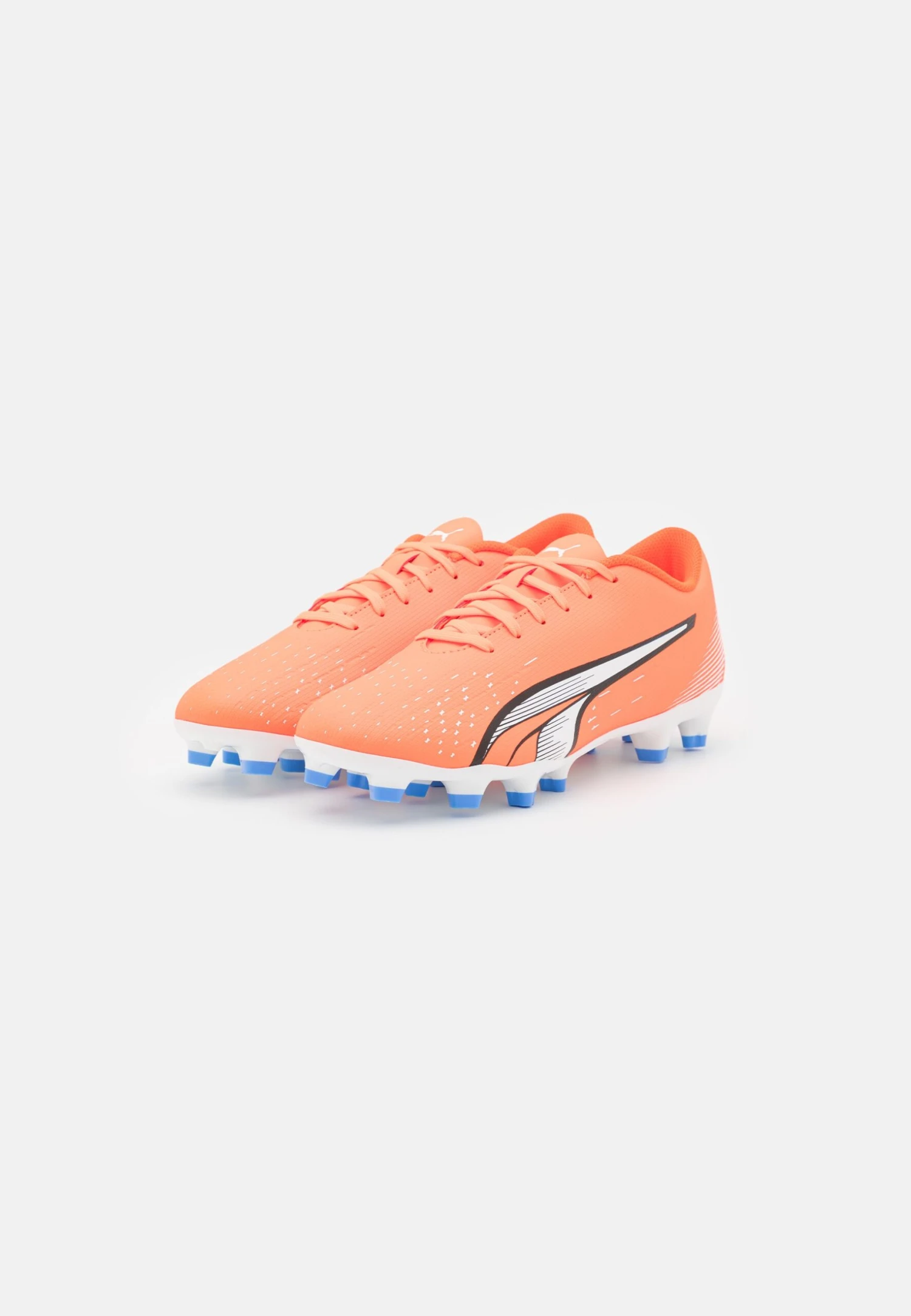 Puma Ultra Play Fg/Ag- Voetbalschoenen Met Kunststof Noppen - Ultra Orange/White/Blue Glimmer 2 Puma Ultra Play Fg/Ag- Voetbalschoenen Met Kunststof Noppen - Ultra Orange/White/Blue Glimmer - Afbeelding 2