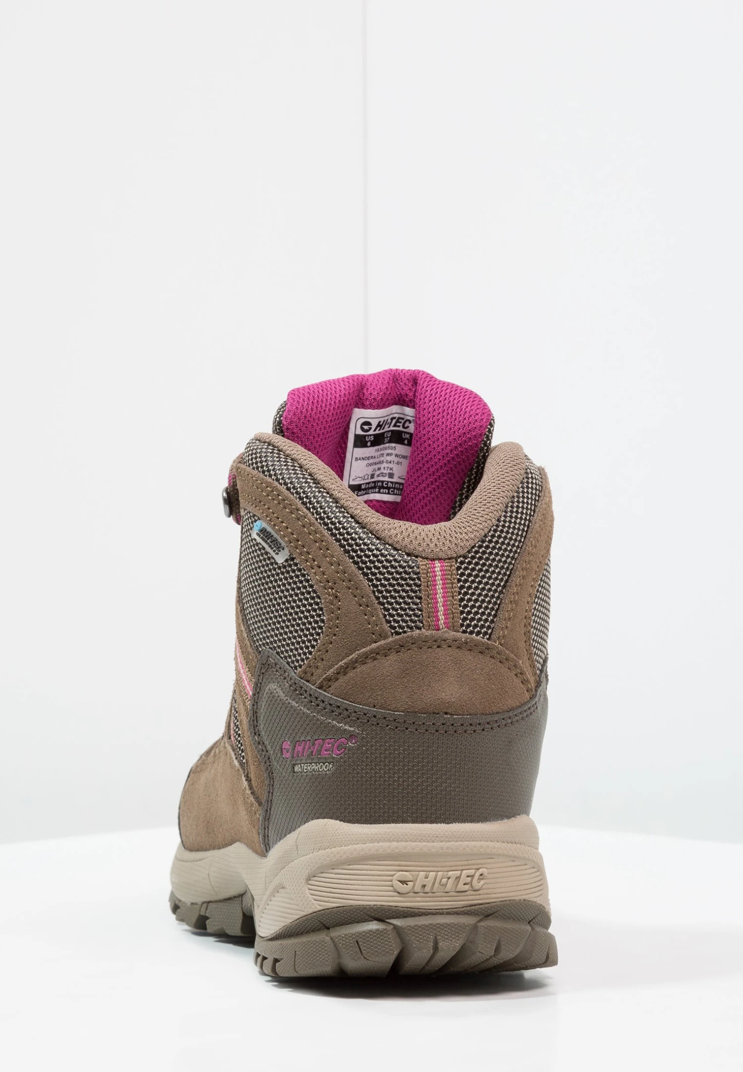 Hi-Tec Bandera Lite Mid Wp Womens - Outdoorschoenen - Taupe/Dune/Boysenberry 4 Hi-Tec Bandera Lite Mid Wp Womens - Outdoorschoenen - Taupe/Dune/Boysenberry - Afbeelding 4