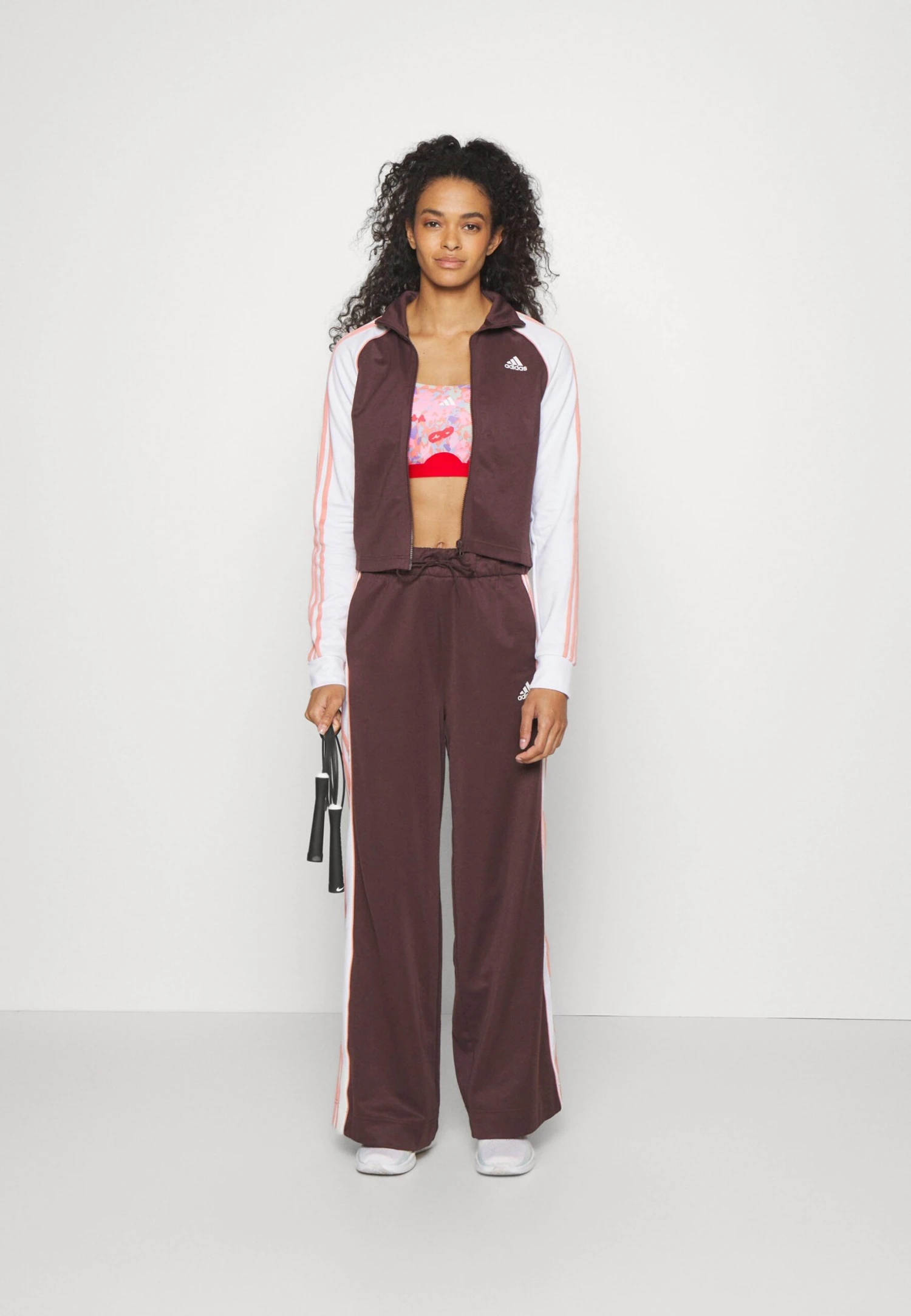 Adidas Sportswear Teamsport - Trainingspak - Shadow Brown/Wonder Clay 2 Adidas Sportswear Teamsport - Trainingspak - Shadow Brown/Wonder Clay - Afbeelding 2