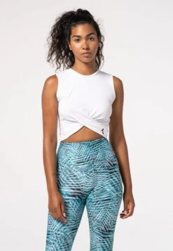 Gaia Sleevless- Top - White